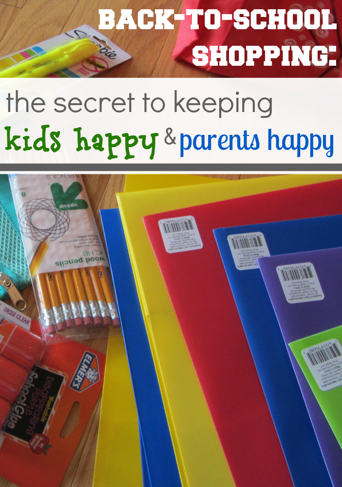 back to school : happy kids, happy parents