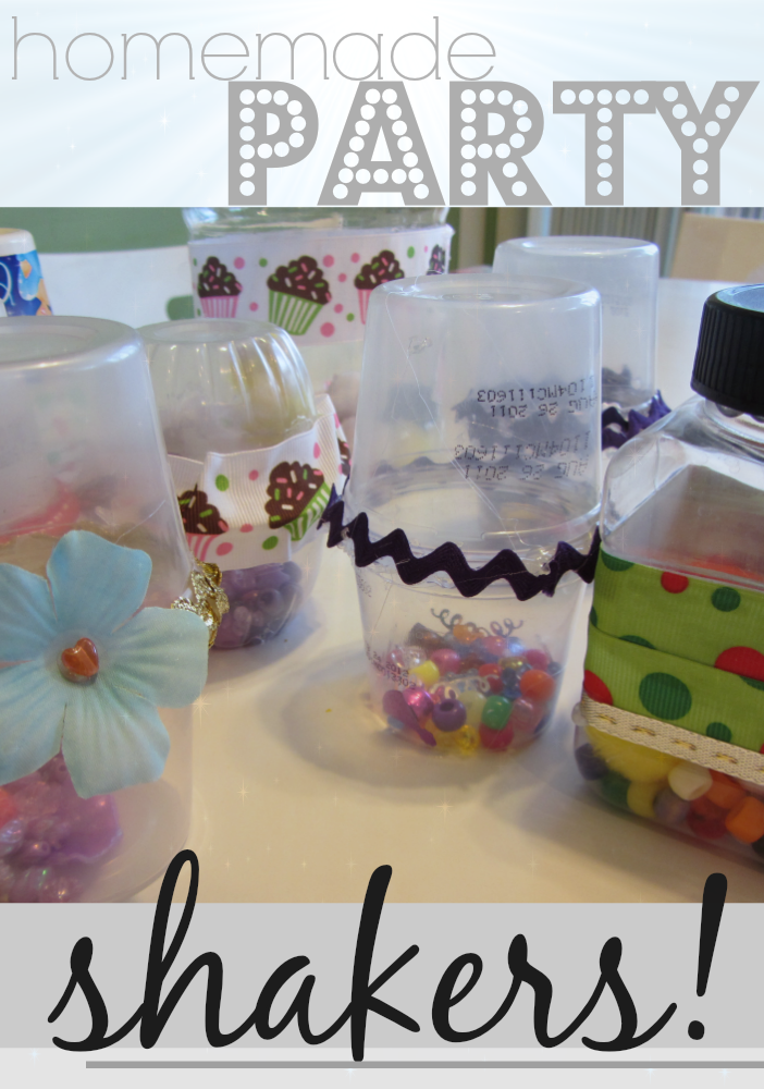 homemade party shakers
