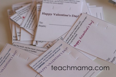 secret message valentines | teachmama.com