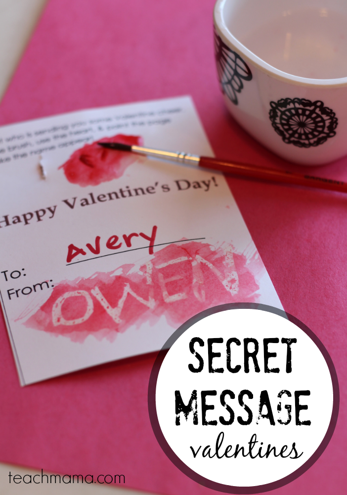 secret message valentines magic and totally cool teachmama.com