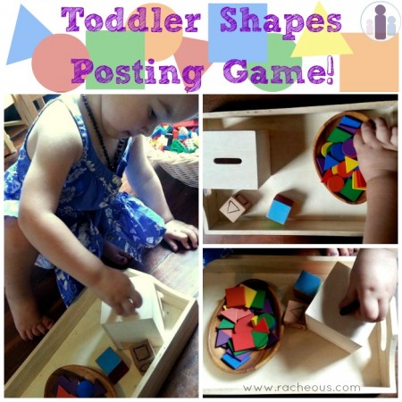 toddler shapes: learn and play  posting game
