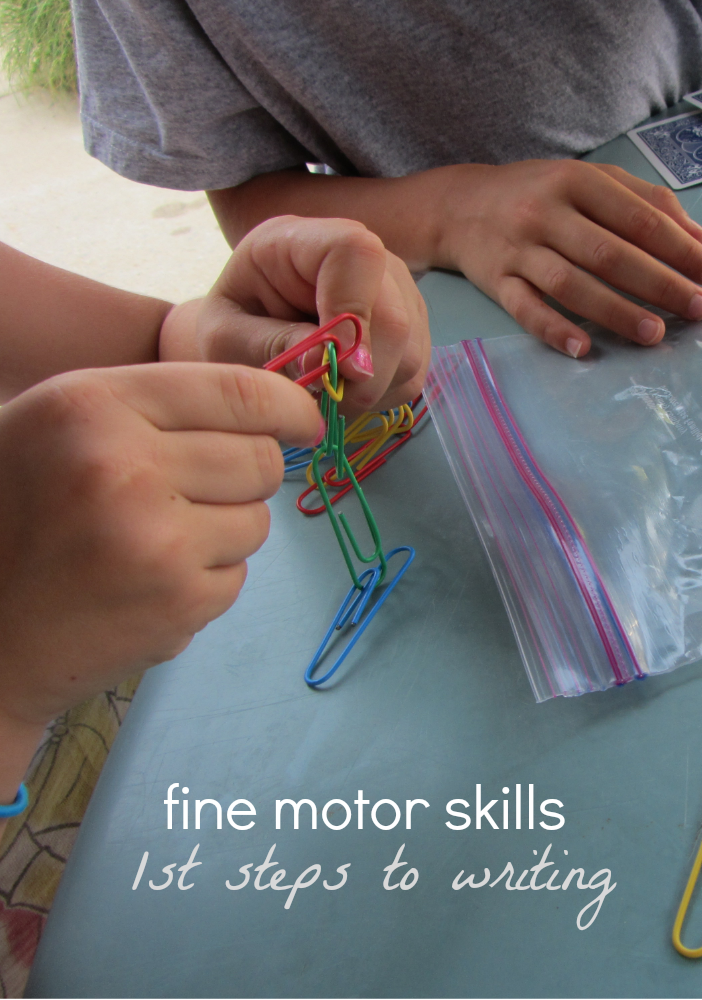 first steps to writing fine motor skills 