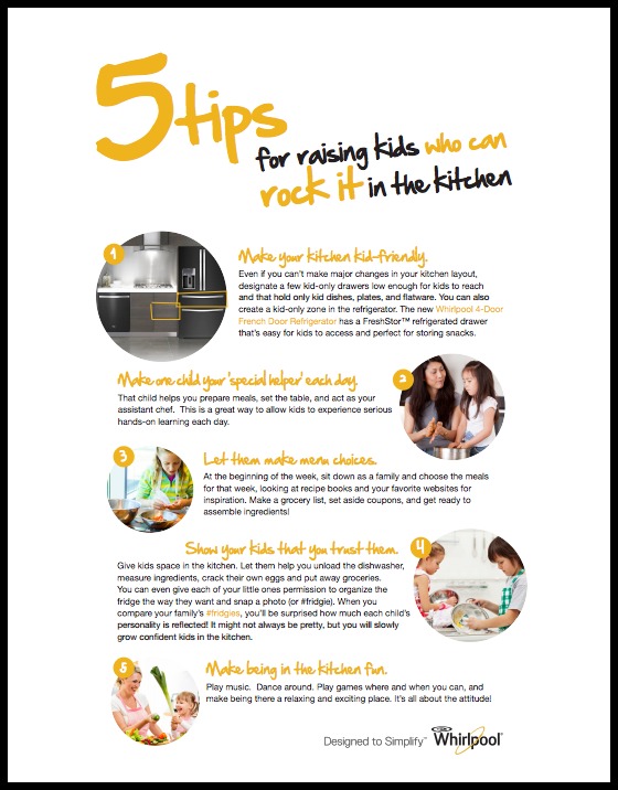 get kids to rock it in the kitchen | teachmama.com