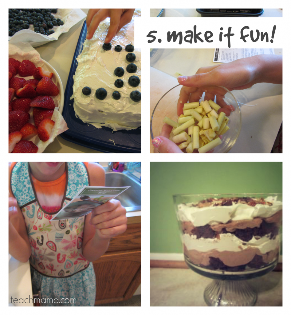 raising kids who can rock it in the kitchen helper FUN | teachmama.com