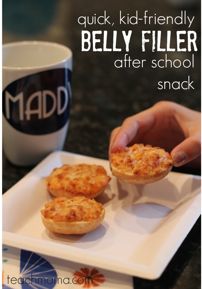 quick, kid-friendly after school snack Bagel Bites teachmama.com