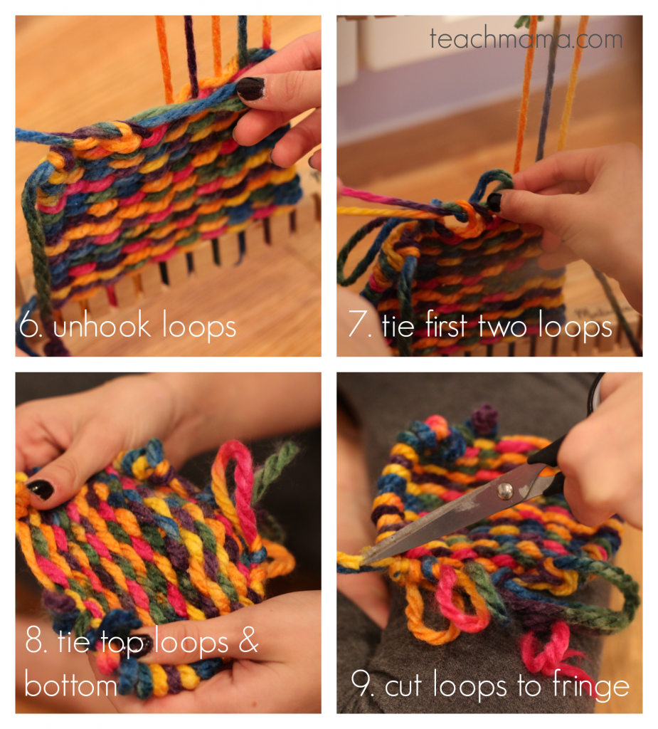 weave gifts for loved ones: kid friendly loom craft