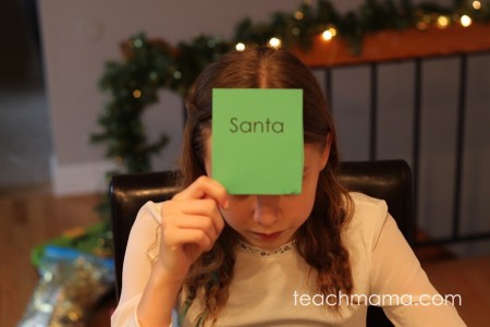 christmas guess the word game | teachmama.com