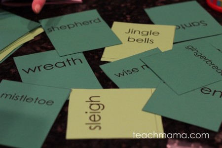 christmas guess the word game | teachmama.com