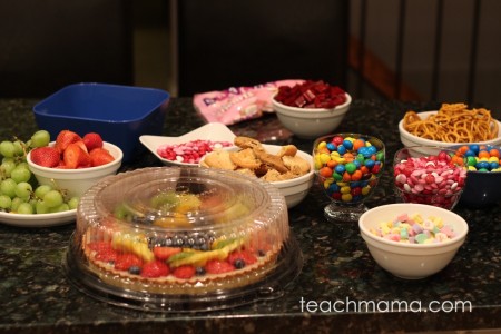best bunco game night snack ideas | teachmama.com