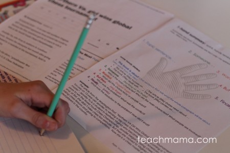 how to teach summary writing: the 1-hand summary | teachmama.com