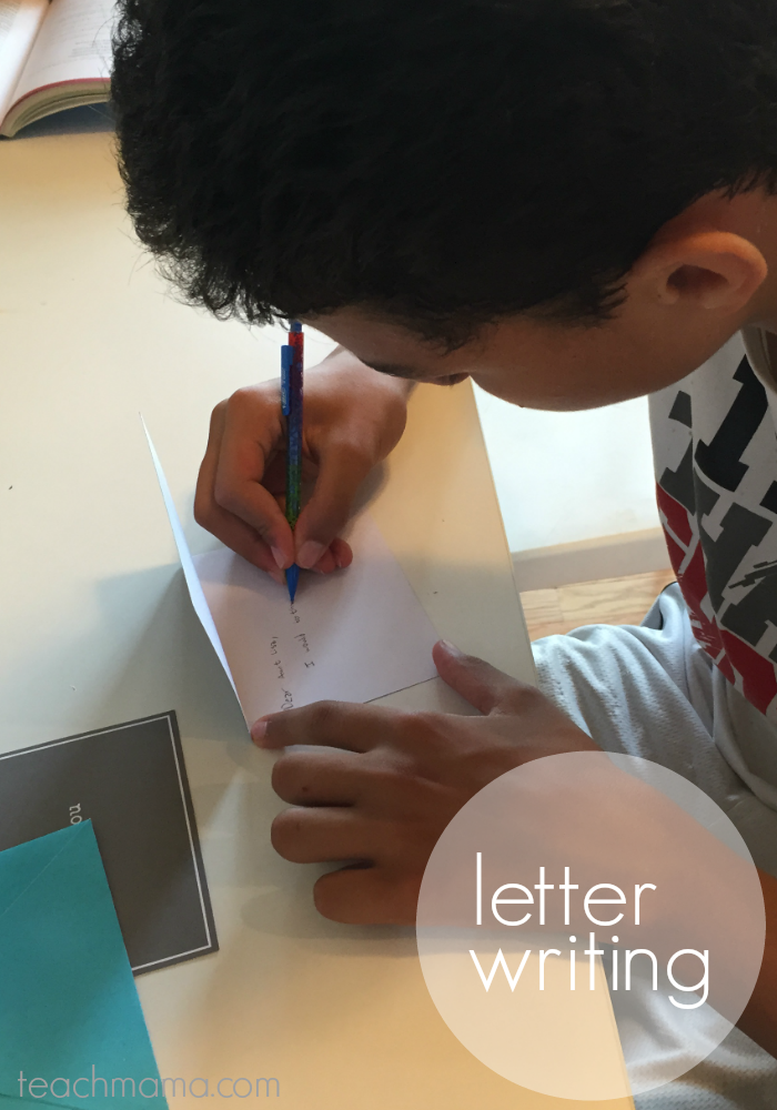 get kids writing | letter | teachmama.com