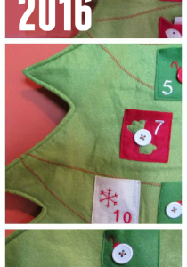 advent activity calendar for kids and family: 2016