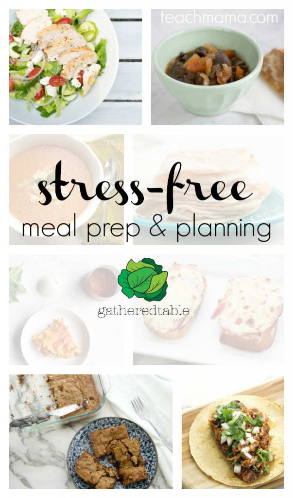 stress-free dinner prep and planning the happy family solution -- Gatheredtable teachmama.com