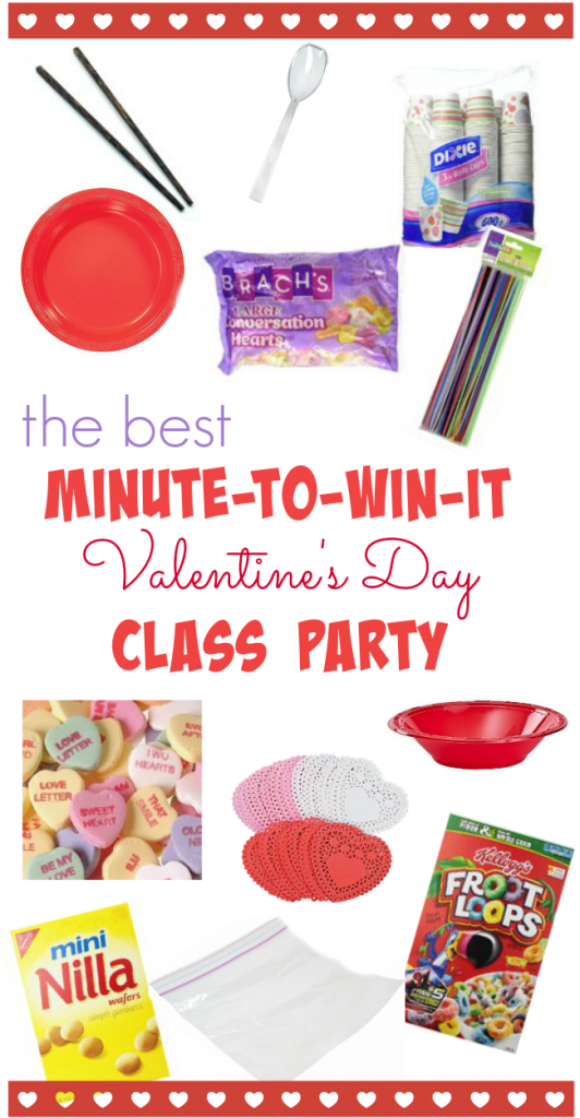 minute to win it class party | teachmama.com
