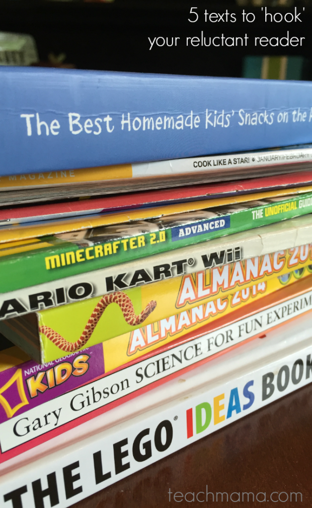 5 texts to hook your reluctant reader | teachmama.com