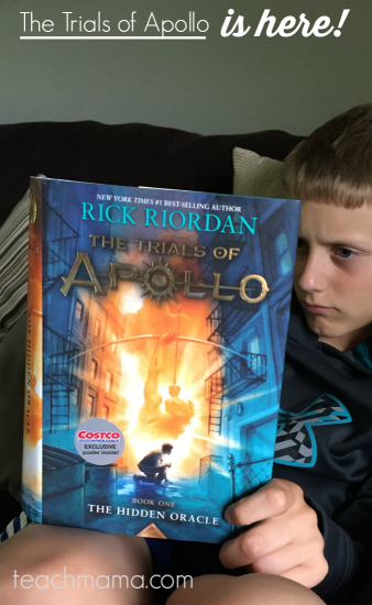 percy jackson fans: The Trials of Apollo is here! #TrialsofApollo