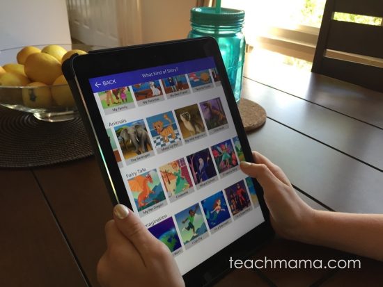 creative writing and book creation app for kids