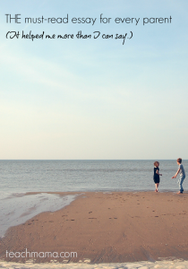 teachmama fab finds: a must-read for every parent -- (really, it's a life-changer) | teachmama.com