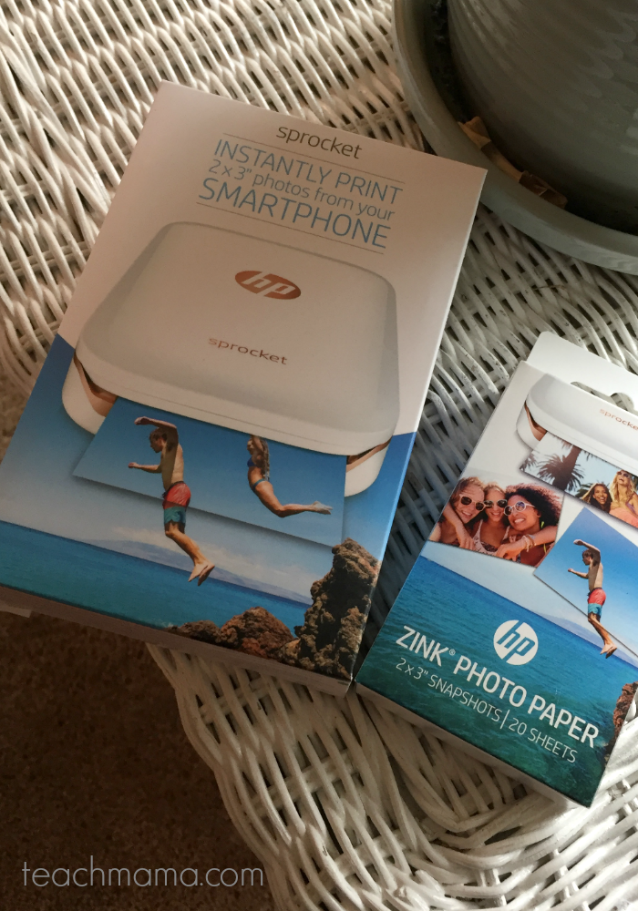 must have tech gift for families--HP Sprocket || 12 days of smart gifts for kids & family