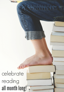 #readchallenge celebrate reading all month long teachmama.com