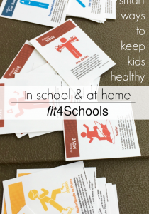 smart ways to keep kids healthy--in school and at home fit4Schools teachmama.com