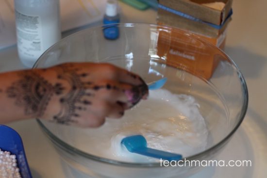 how to make fluffy slime | teachmama.com