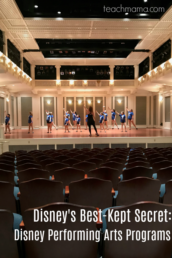what you need to know: disney's performing arts programs