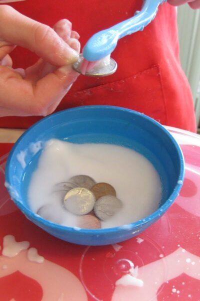 president's day coin polishing