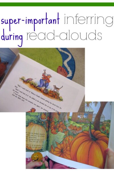 super-important inferring during read-alouds