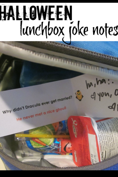halloween lunchbox joke notes
