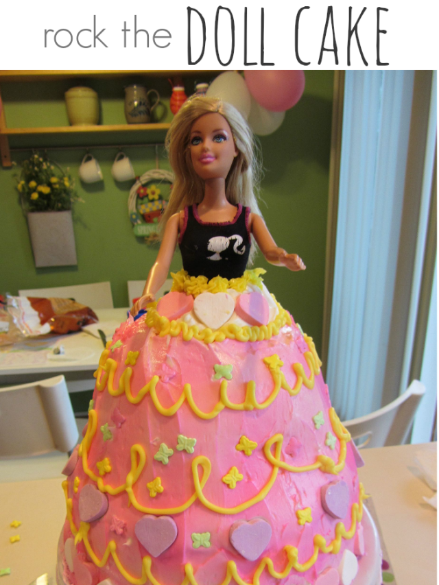 how to make a doll cake (& other sweet fairy party treats!) Story
