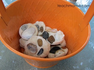 sea shell craft: simple, sea shell salt dough pretties