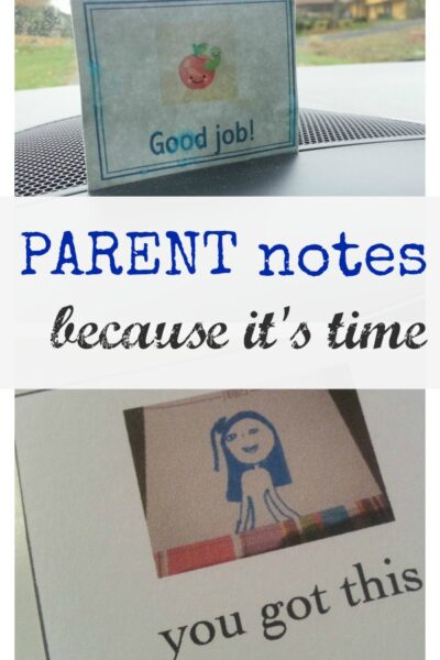 notes for mom (or dad)