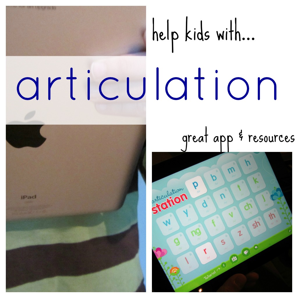 help kids with articulation