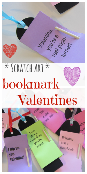 homemade bookmark valentines