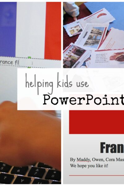 helping kids use powerpoint