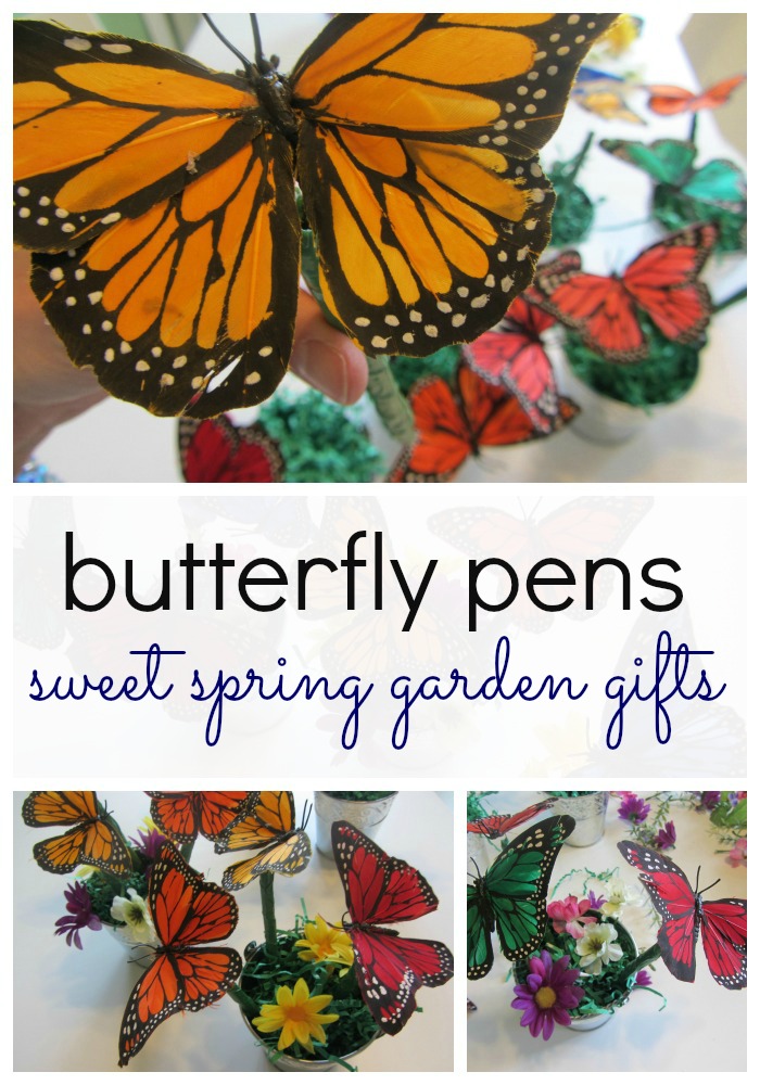 How To Make Butterfly Pens A Sweet Spring Garden Gift