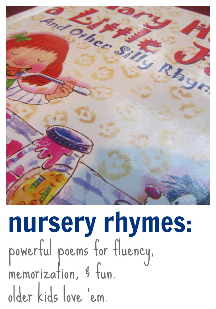 nursery rhymes: powerful poems for fluency and more