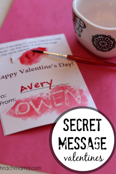 secret message valentines magic and totally cool teachmama.com