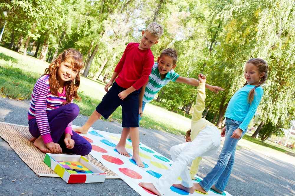 Kids playing