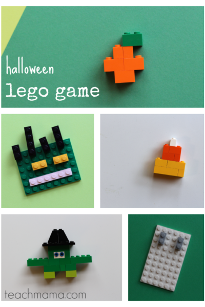 halloween lego game: unplugged, creative fun | teachmama.com