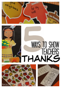 5 ways parents can show thanks for teachers and schools