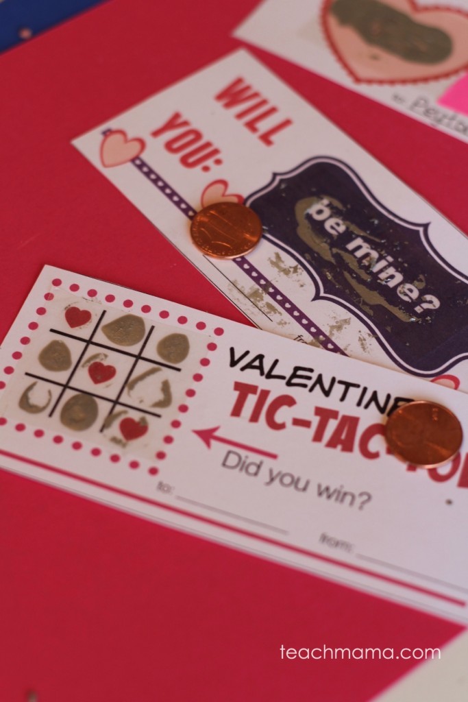 scratch off ticket valentines:  teachmama.com