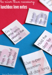 be nicer than necessary notes teachmama.com