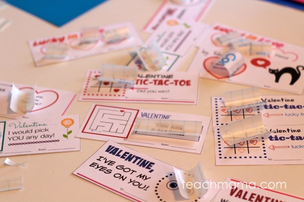 scratch off ticket valentines:  teachmama.com