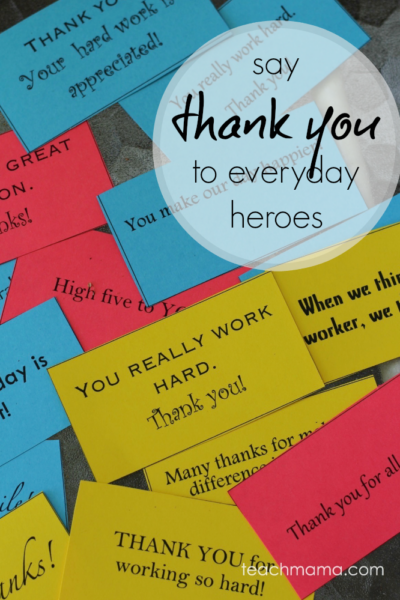 teach kids to thank everyday heroes teachmama.com