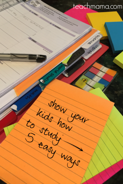 show kids how to study | teachmama.com
