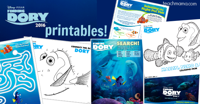 everything you need to make it a finding dory summer | teachmama.com
