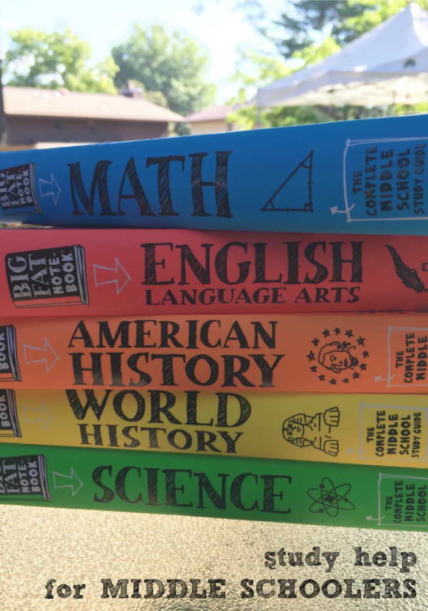 Big Fat Notebooks: study help for middle schoolers #BigFatNotebooks - teach mama