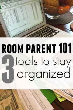 room parent 101: 3 tricks to make the year rock (and free tools to stay organized!)